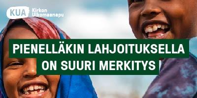 Tue Kirkon Ulkomaanavun työtä      